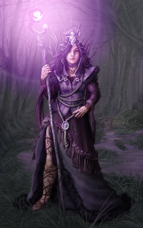 Purple witch vroom